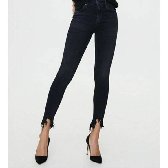NWOT Agolde Sophie Mid Rise Skinny Ankle Jeans Wom - Picture 1 of 7